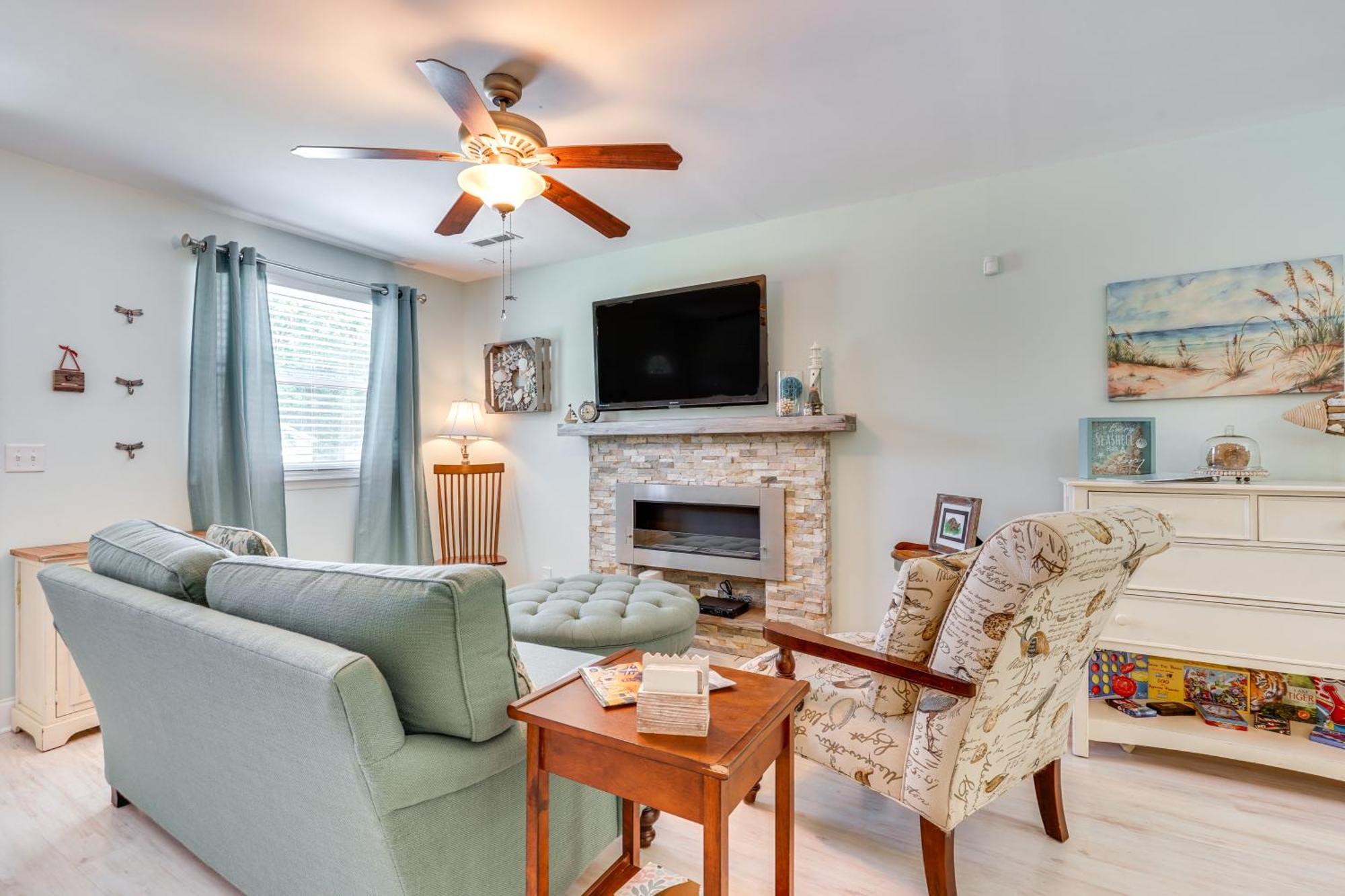 Cozy Goose Creek Escape With Patio And Grill Villa Exterior foto